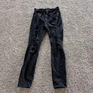 Black jeggings